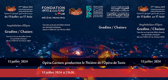 Opéra Carmen, production le Théâtre de l’Opéra de Tunis 